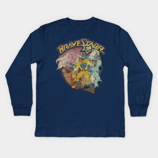 BraveStarr 1987 Kids Long Sleeve T-Shirt